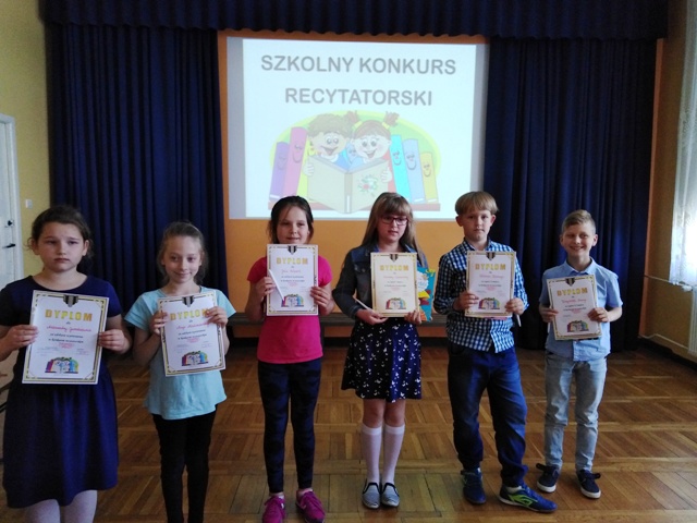 Szkolny Konkurs Recytatorski