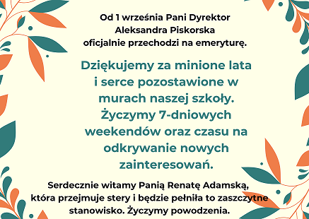 Z najlepszymi życzeniami...