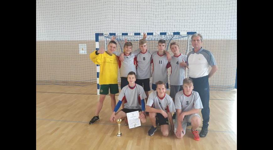 I miejsce w piłce ręcznej chłopców