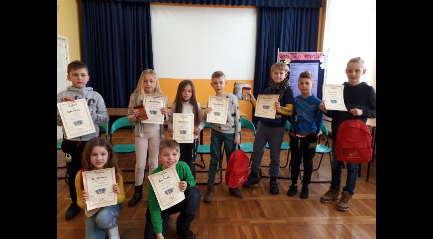 Konkurs wiedzy o szkole