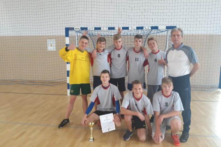 I miejsce w piłce ręcznej chłopców